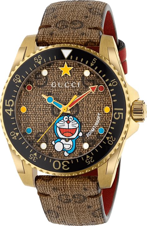 gucci doraemon watch